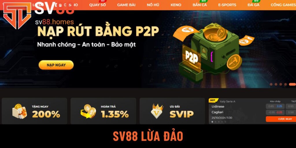 sv88 lừa đảo